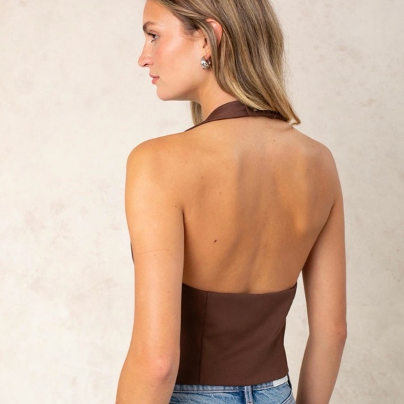 Georgie Button-Up Women's Vest - Picture 2 of 6